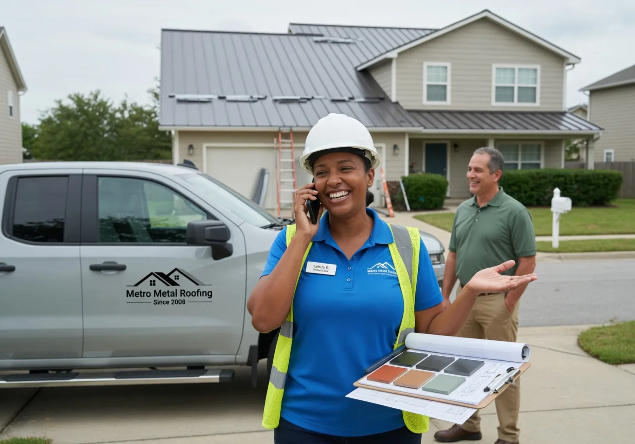 Storm Damage Metal Roof Repair in Milledgeville, TN
